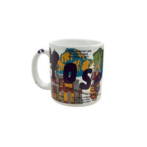 Yosemite National Park Souvenir Mug With Colorful Graphics & Facts